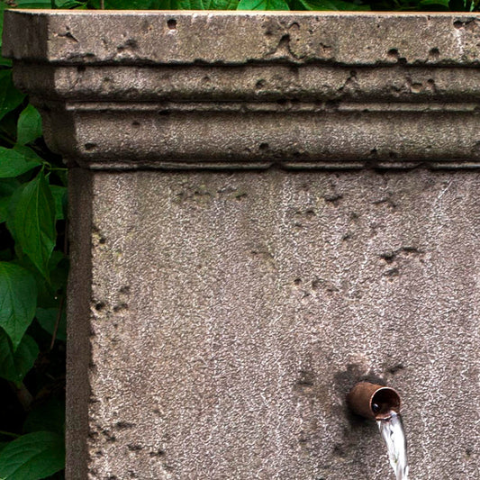Campania International Marais Outdoor Wall Fountain