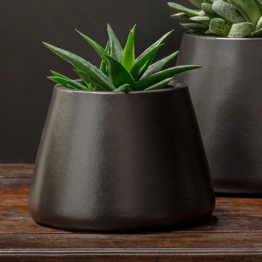 Campania Artisan Pot Medium | Cold Painted Terra Cotta Planter