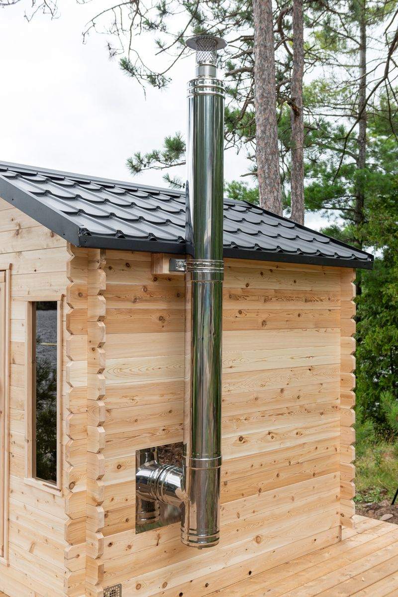 6 Person Cabin Sauna - Georgian