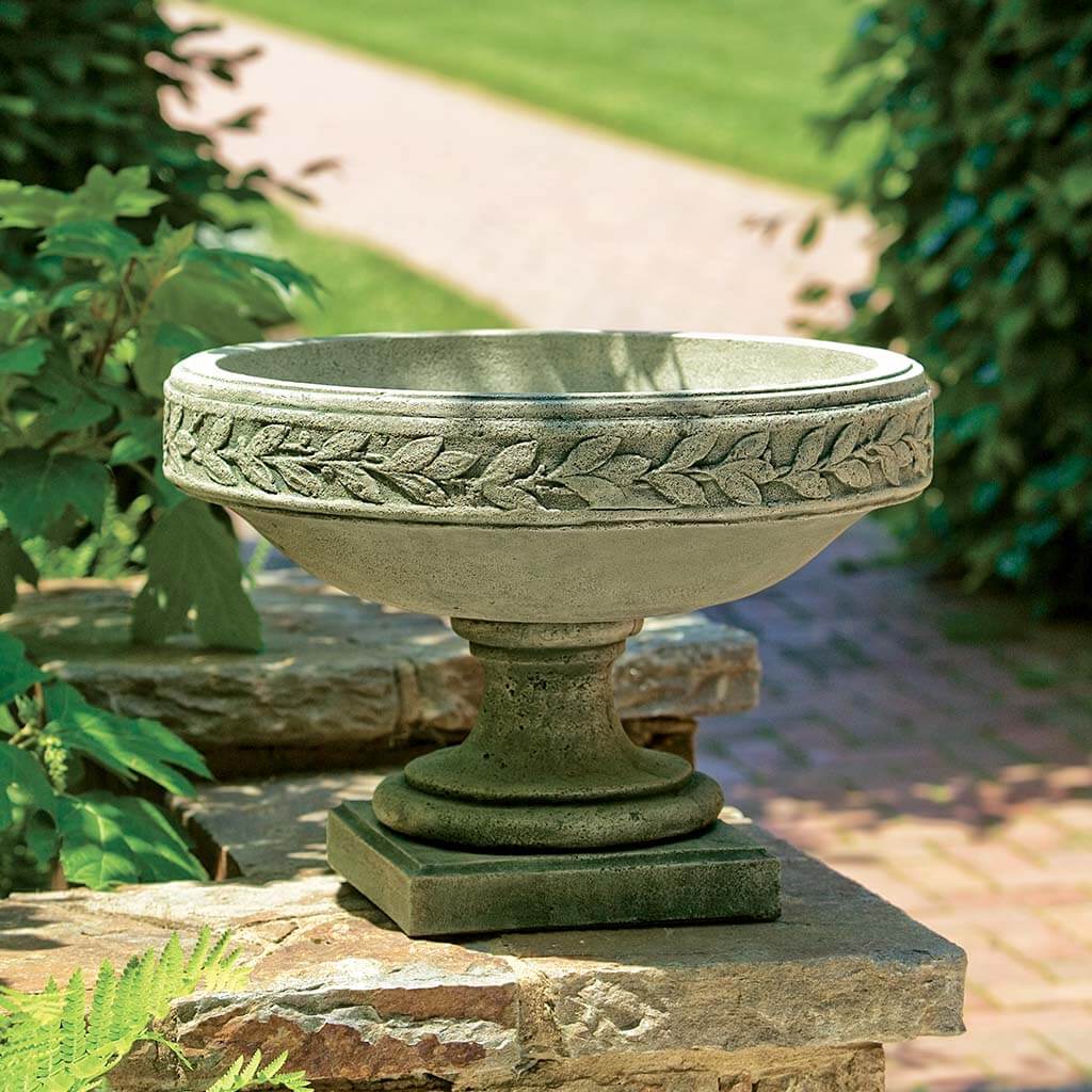Campania International Longwood Laurel Banded Urn