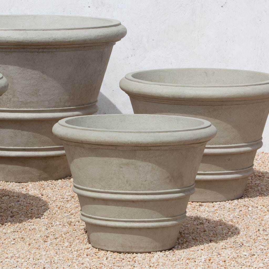Campania International Classic Rolled Rim 24-inch Planter