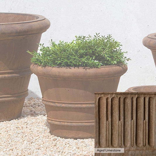 Campania International Classic Rolled Rim 14.75-inch Planter