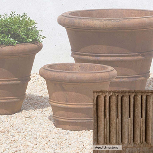 Campania International Classic Rolled Rim 11.5-inch Planter