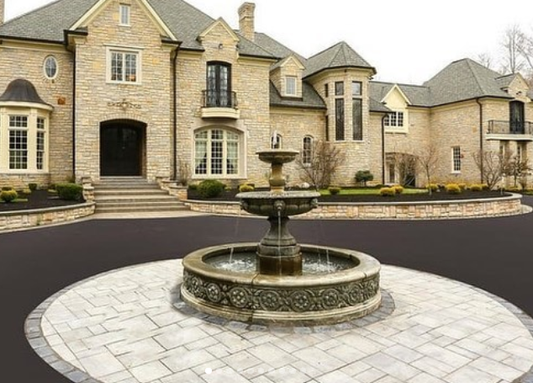 Campania International Parisienne Two Tier Outdoor Water Fountain