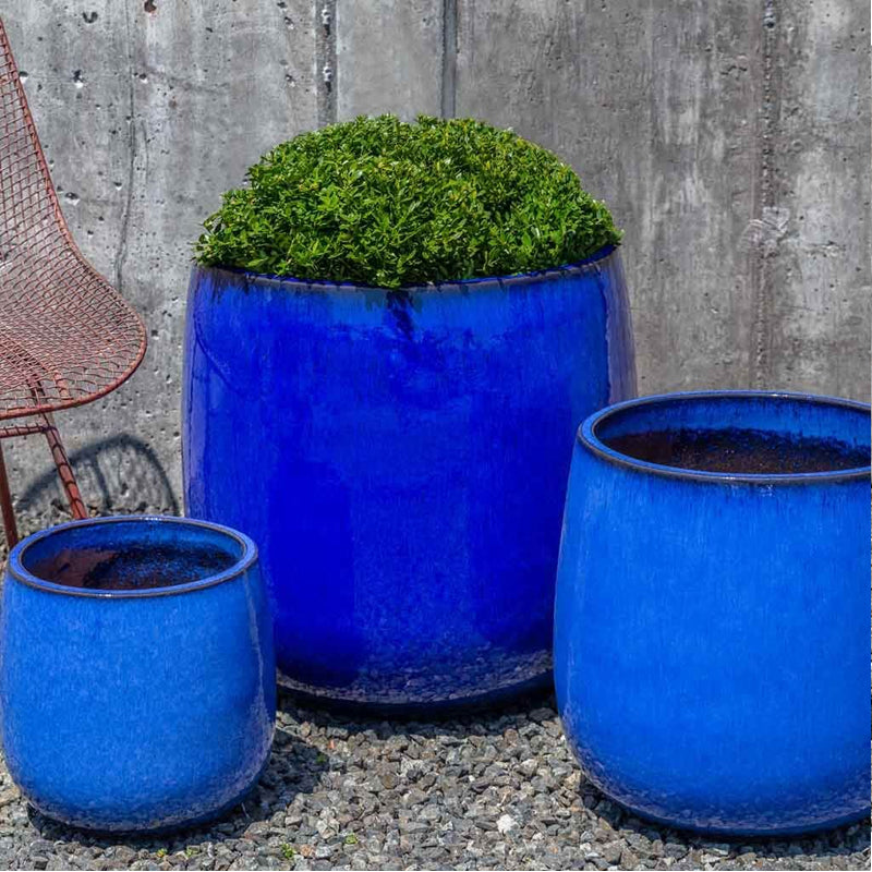 Campania Potrero Planter Nested Set of 3 | Glazed Collection
