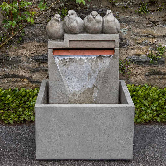 Campania International Quartet Outdoor Water Fountain