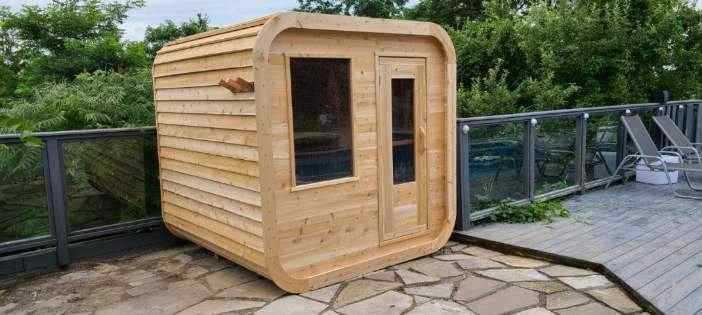 4 Person Cube Sauna - Luna