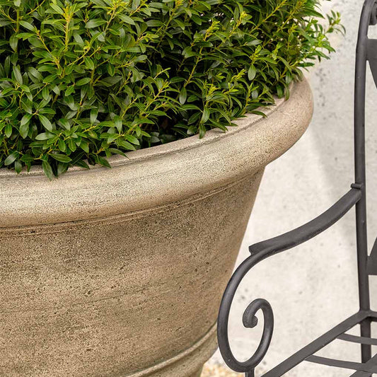 Campania Textured Rolled Rim 40" Planter
