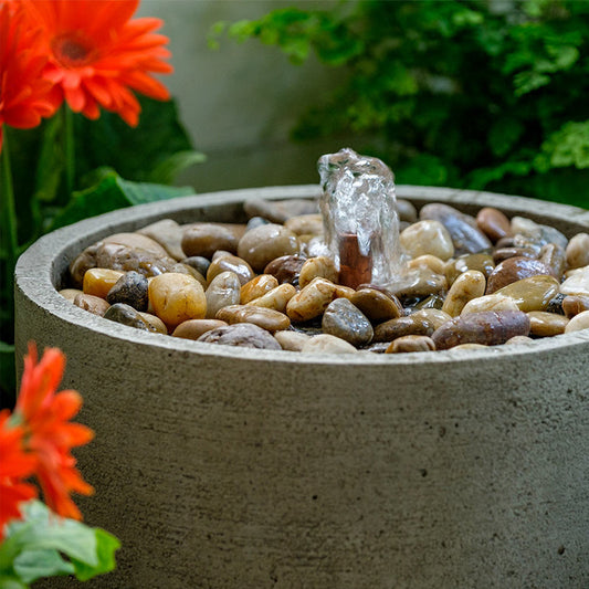 Campania International Salinas Pebble Fountain, Low
