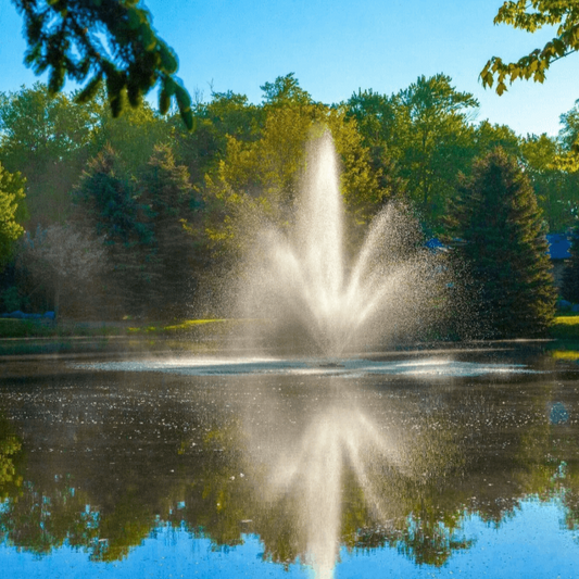 Scott Aerator Triad Pond Fountain