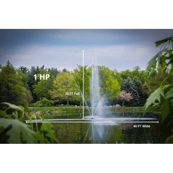 Scott Clover Pond Fountain – Graceful & Balanced Water Display
