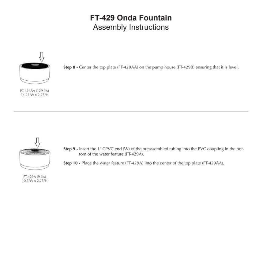 Campania International Onda Fountain