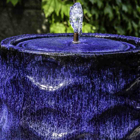 Campania International Rumba Fountain, Tall - Riviera Blue