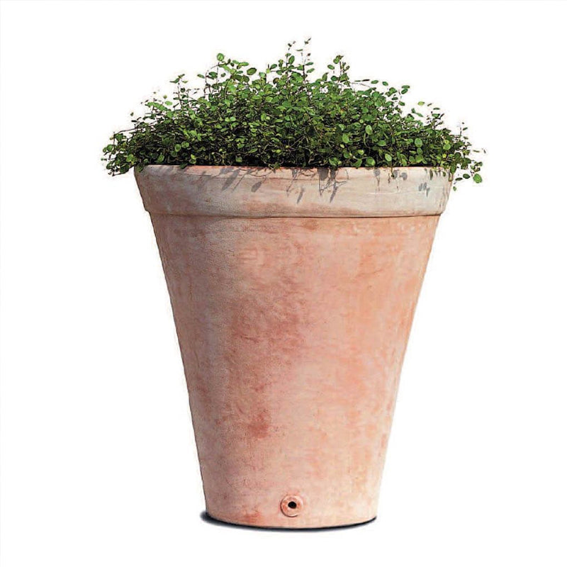 Campania Usuki Planter Nested Set of 2 | Glazed & Terra Cotta