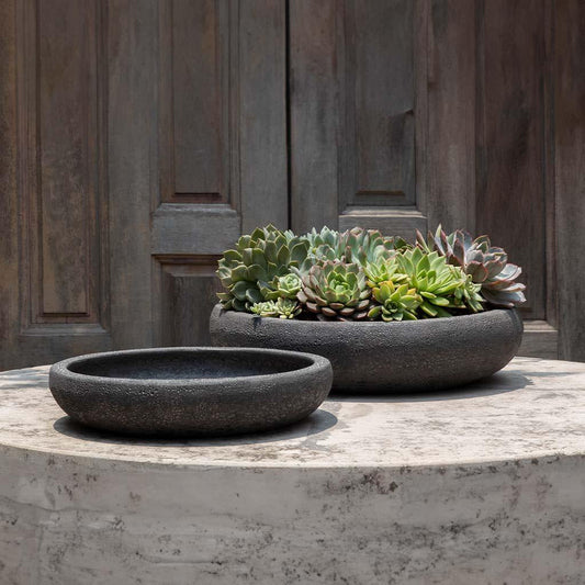 Campania Nico Bowl Planter | Glazed Collection