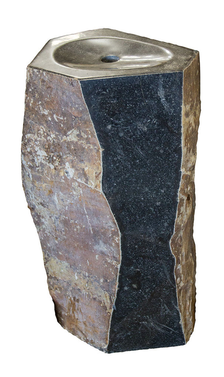 Blue Thumb Basalt Column Fountain "Kazan" - Complete Kit