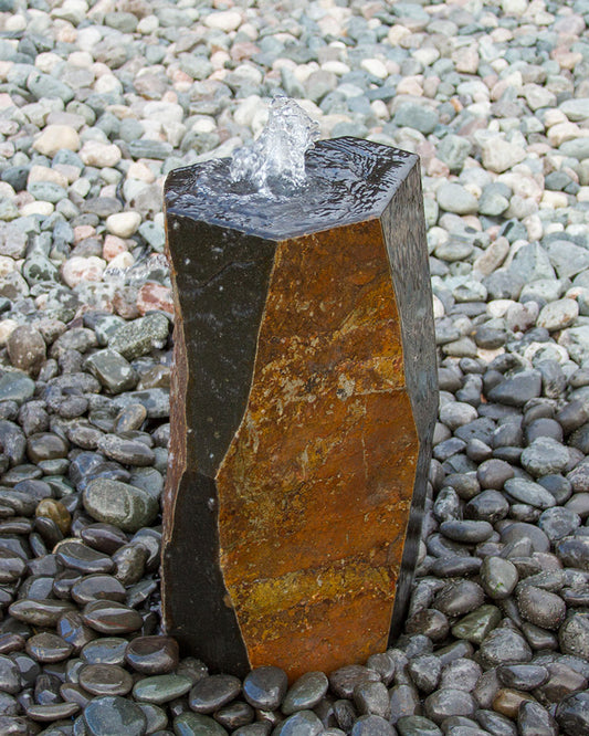 Blue Thumb Basalt Column Fountain "Kazan" - Complete Kit
