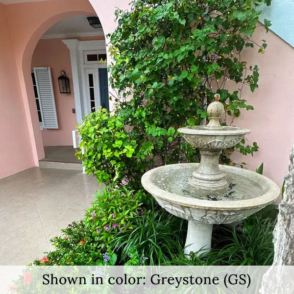 Campania International Acanthus Two Tiered Fountain