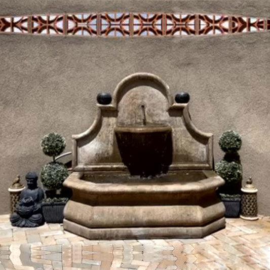 Campania International Andalusia Outdoor Wall Water Fountain