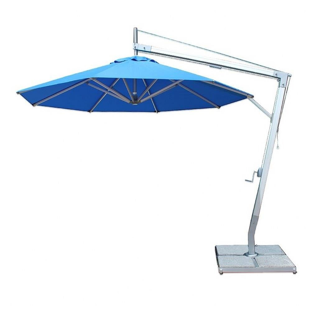 Bambrella Santa Ana Side Wind Aluminum Cantilever Umbrella