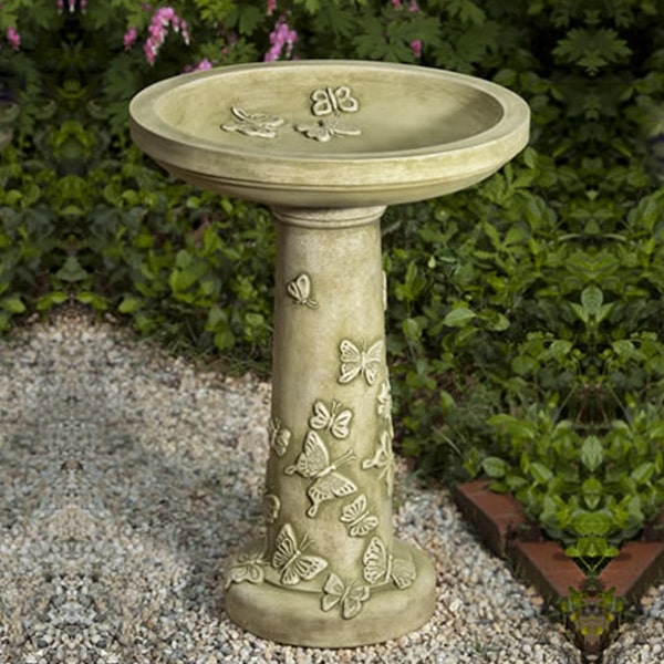 Campania International Butterflies Are Free Birdbath