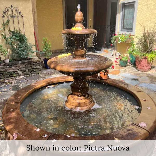 Campania International Caterina Fountain with Basin