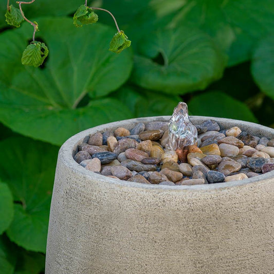 Campania International Bebel Pebble Fountain, Tall