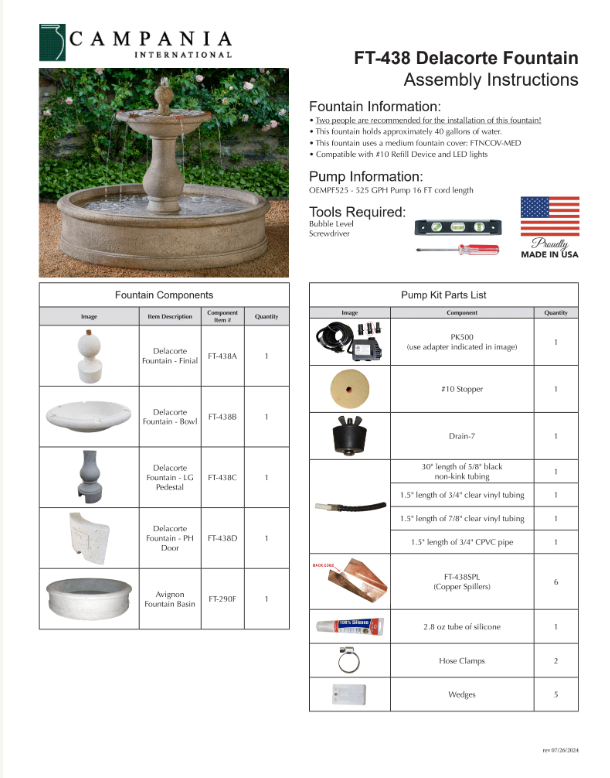 Campania International Delacorte Fountain