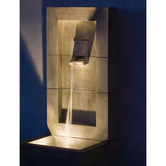 Campania International Moderne Wall Outdoor Fountain