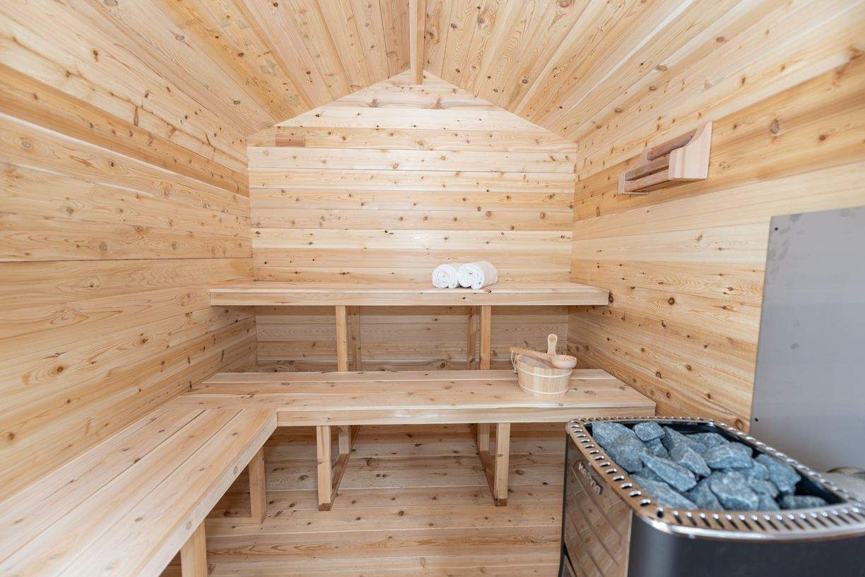 6 Person Cabin Sauna - Georgian