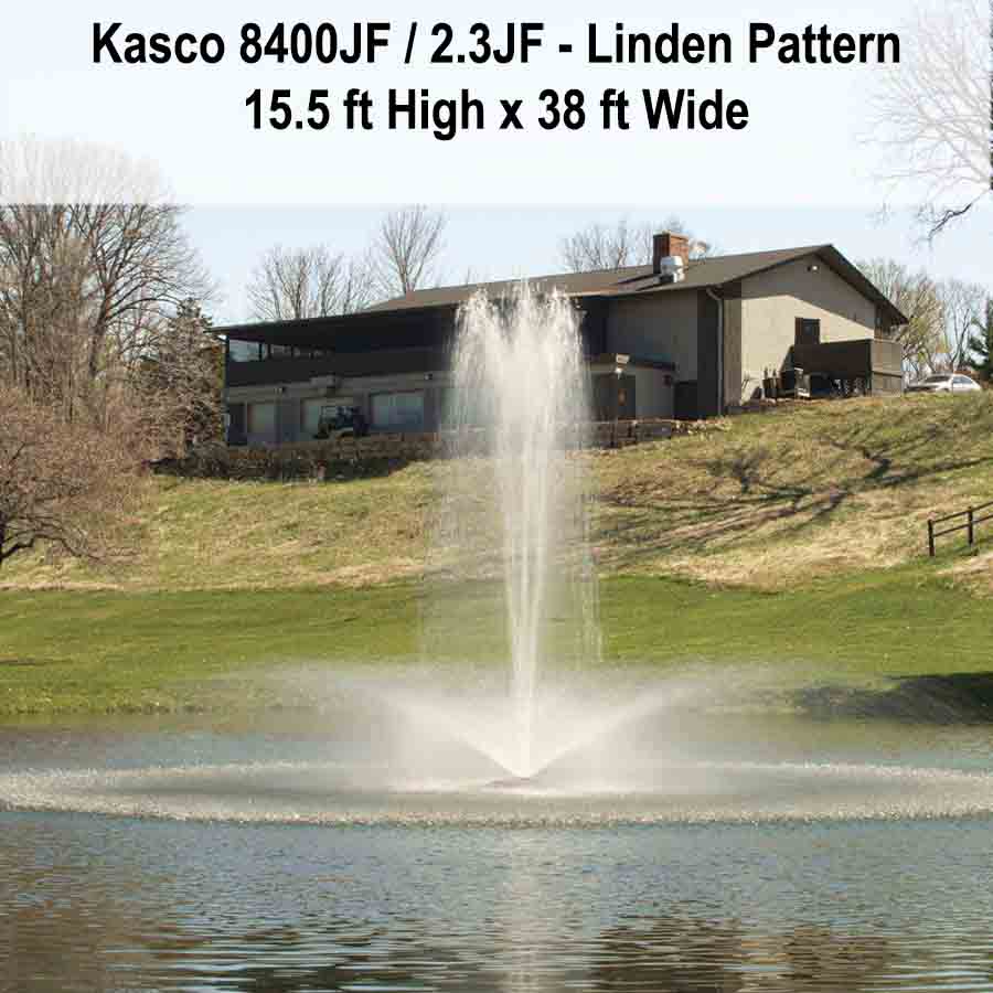 Kasco 2.3JF Decorative Fountains 100 ft cord