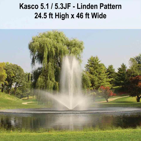 Kasco 5.1JF 5 hp 100 ft Cord