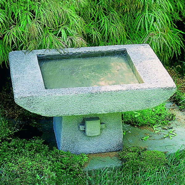 Campania International Kyoto Birdbath