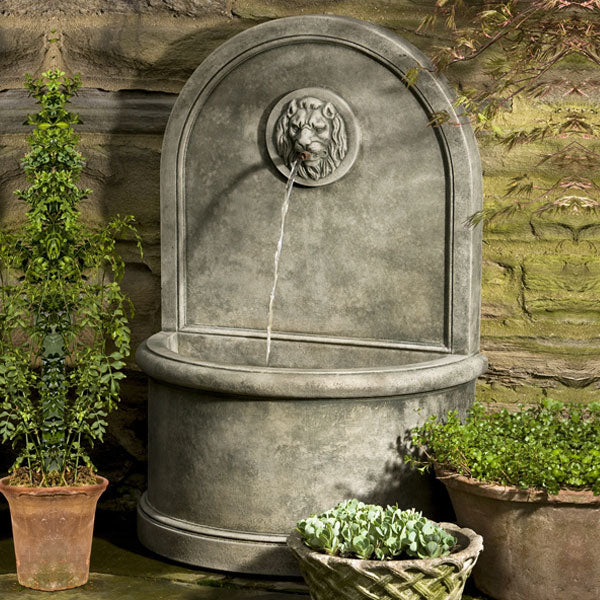Lion Wall Fountain Campania International