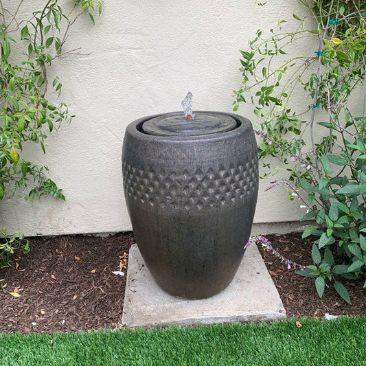 Campania International Malmo Fountain, Tall - Bronze