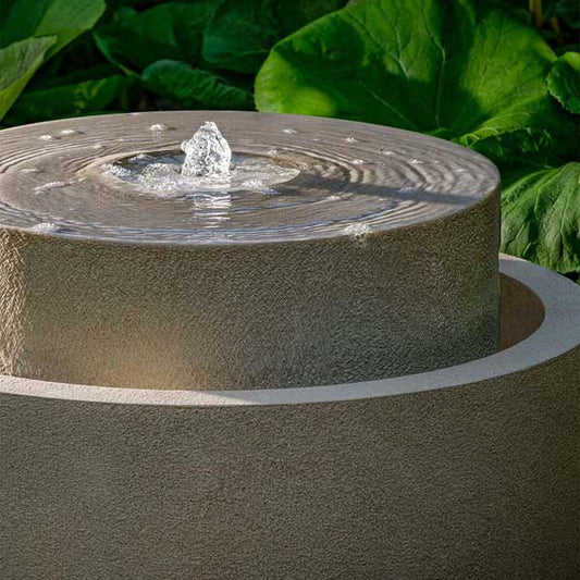 Campania International Millstone Outdoor Water Fountain