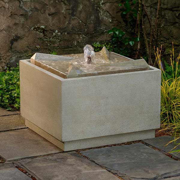 Campania International Parallax Outdoor Water Fountain