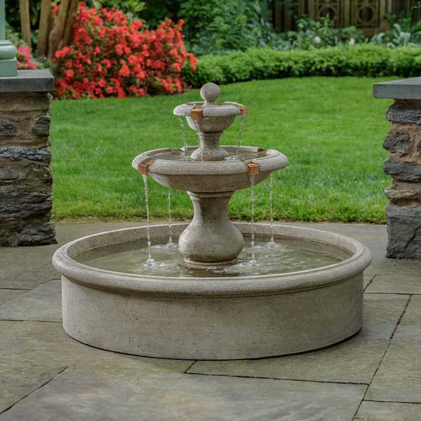 Campania International Parc Water Outdoor Fountain
