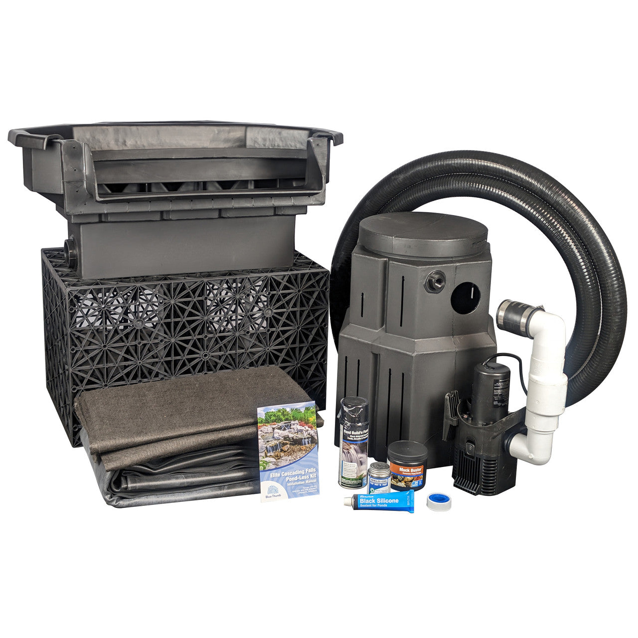 Blue Thumb Elite Medium 22" Cascading Falls Pondless Waterfall Kit