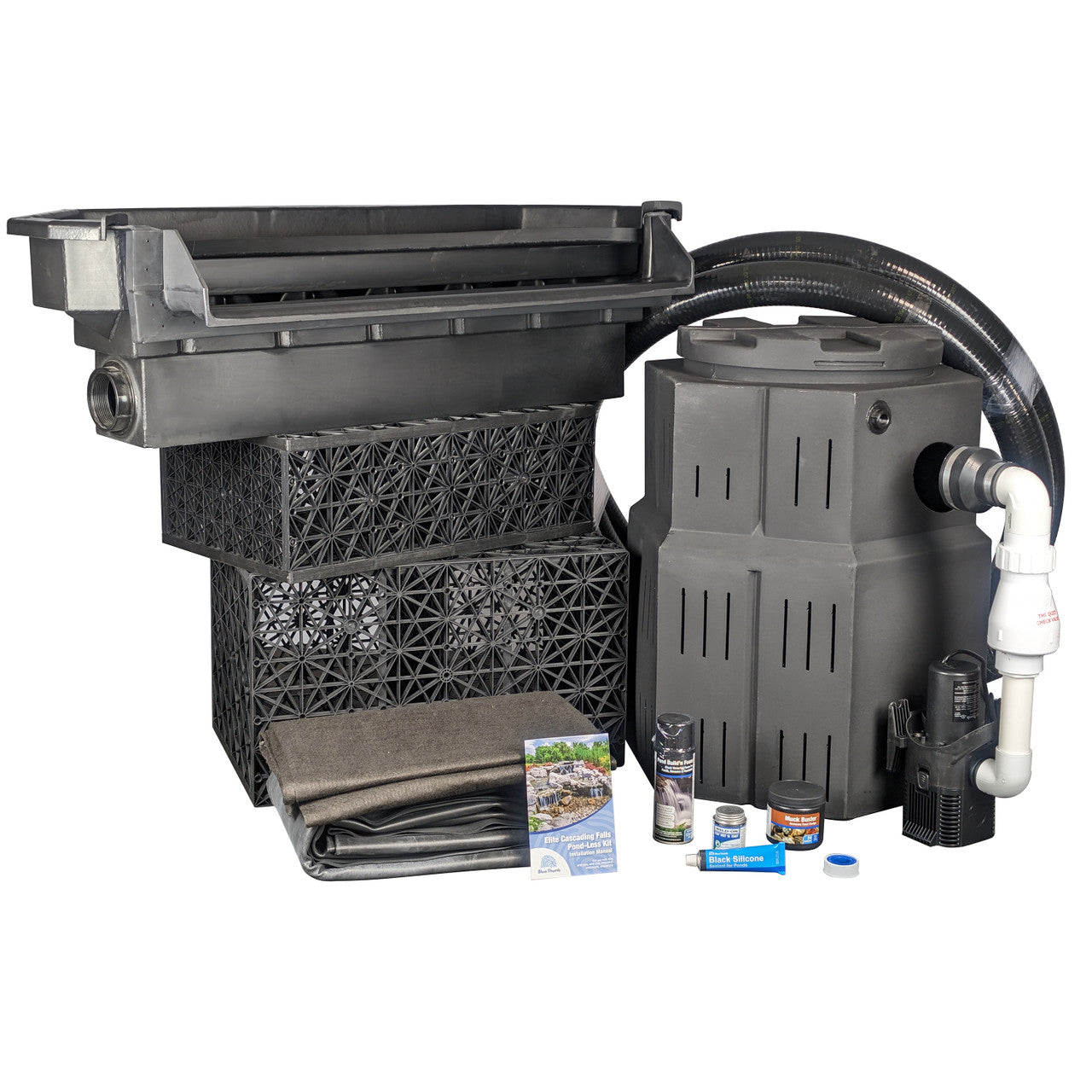 Blue Thumb Elite X-Large 40" Cascading Falls Pondless Waterfall Kit