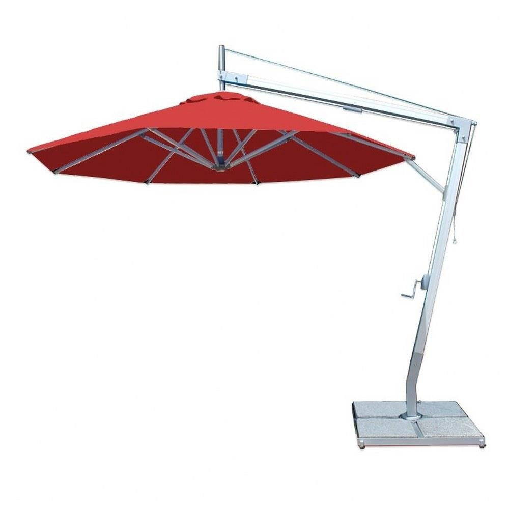 Bambrella Santa Ana Side Wind Aluminum Cantilever Umbrella
