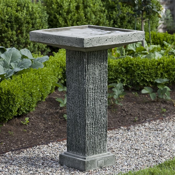 Campania International Reef Point Birdbath #B-130