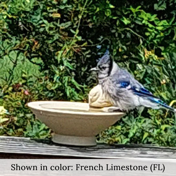 Campania International Songbird’s Rest Birdbath #B-140