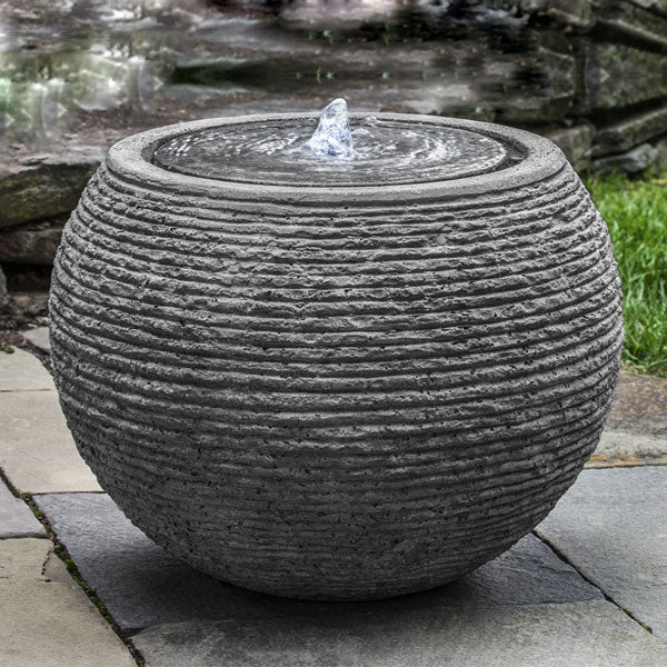 Sonora Large Outdoor Water Fountain - Stone Ledge Campania International