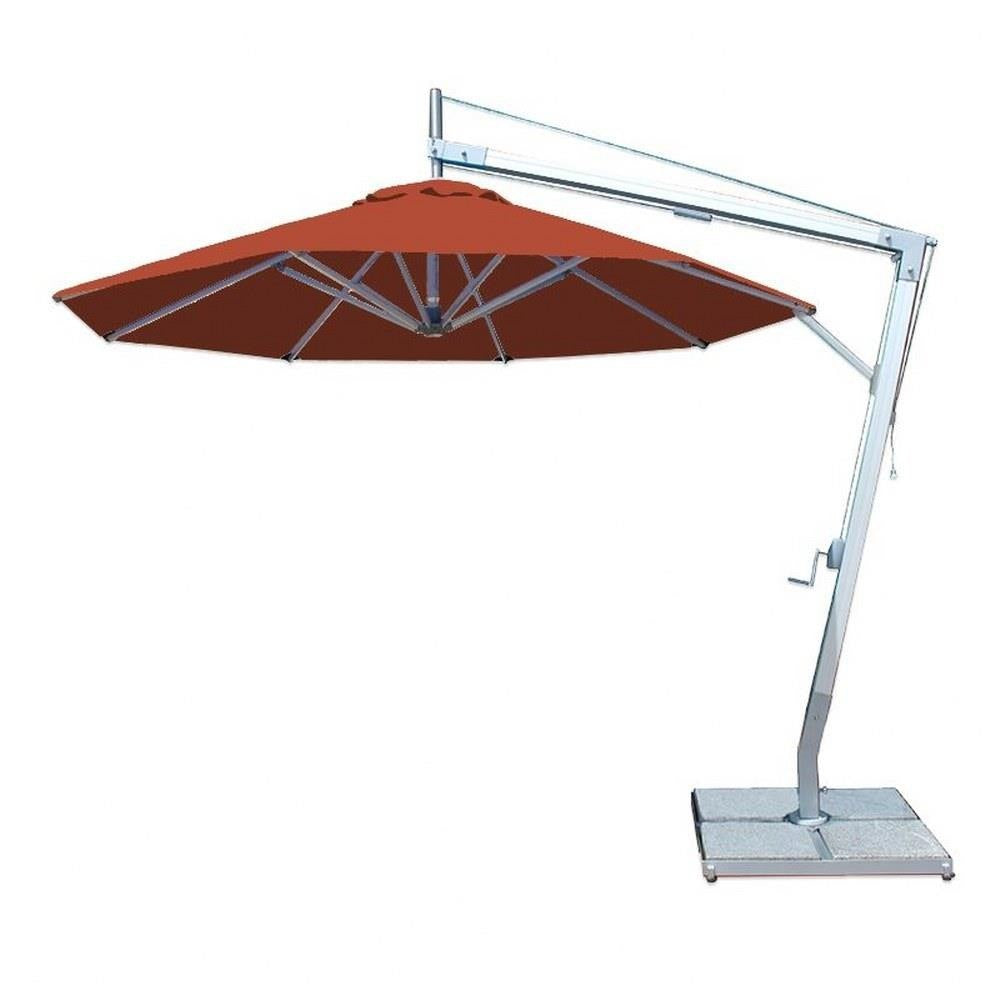 Bambrella Santa Ana Side Wind Aluminum Cantilever Umbrella
