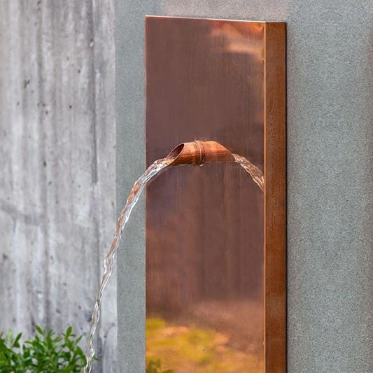 Campania International MC-2 Outdoor Wall Fountain - Copper