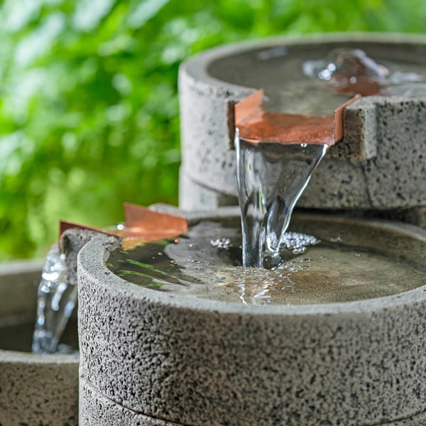 Campania International Venn Tiered Table Top Fountain