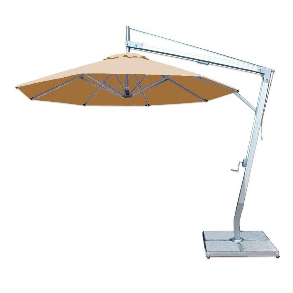 Bambrella Santa Ana Side Wind Aluminum Cantilever Umbrella