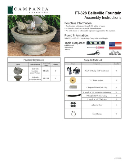 Campania International Belleville Fountain