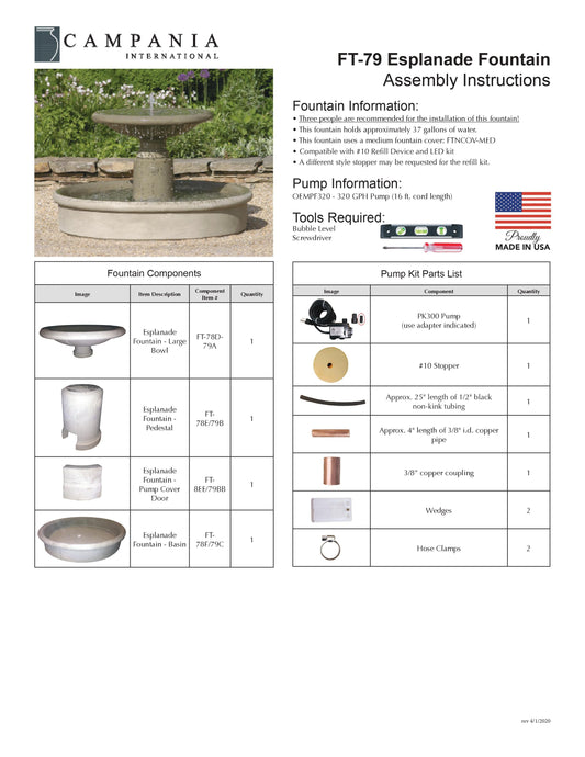 Campania International Esplanade Fountain